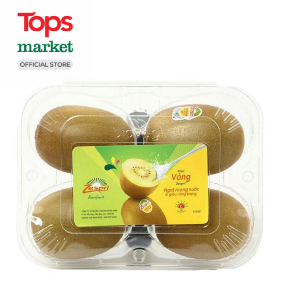 Kiwi Xanh New Zealand 4 Trái - Siêu Thị Tops Market