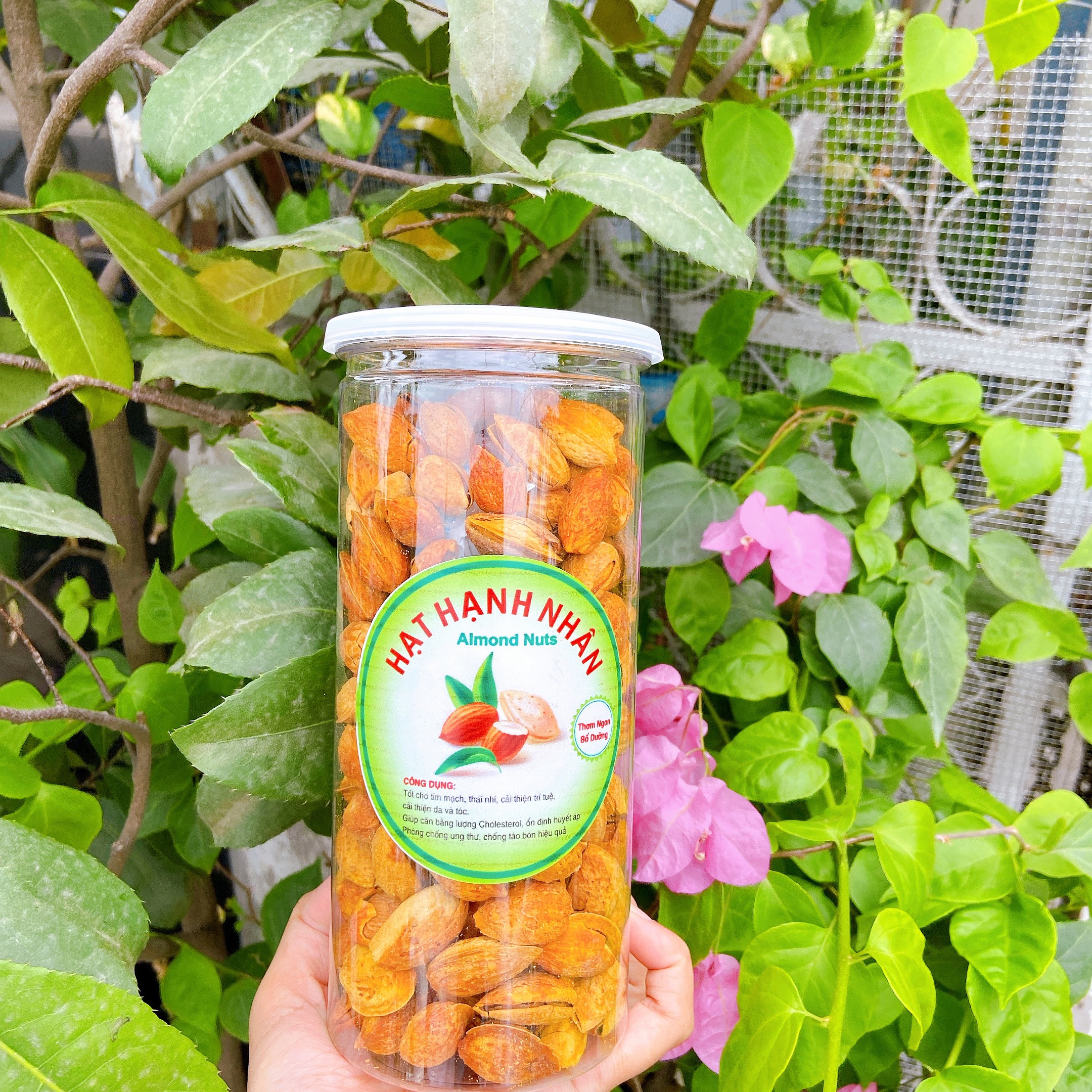 500gram hạnh nhân rang bơ mỹ