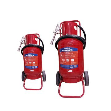 Bình chữa cháy xe đẩy dragon powder abc 35kg, mftzl35