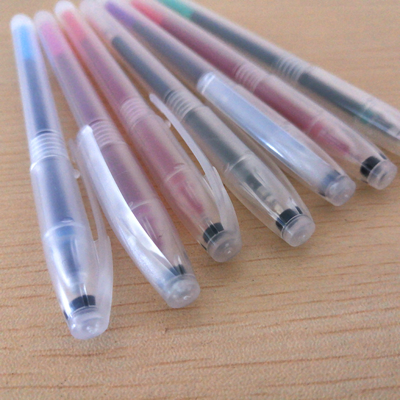 Combo 50 bút bi nước mực xanh đen đỏ