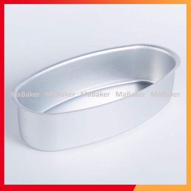 Khuôn bánh oval D08 nhôm đúc cao cấp, loại tốt chống dính, an toàn, siêu bền - MaBaker