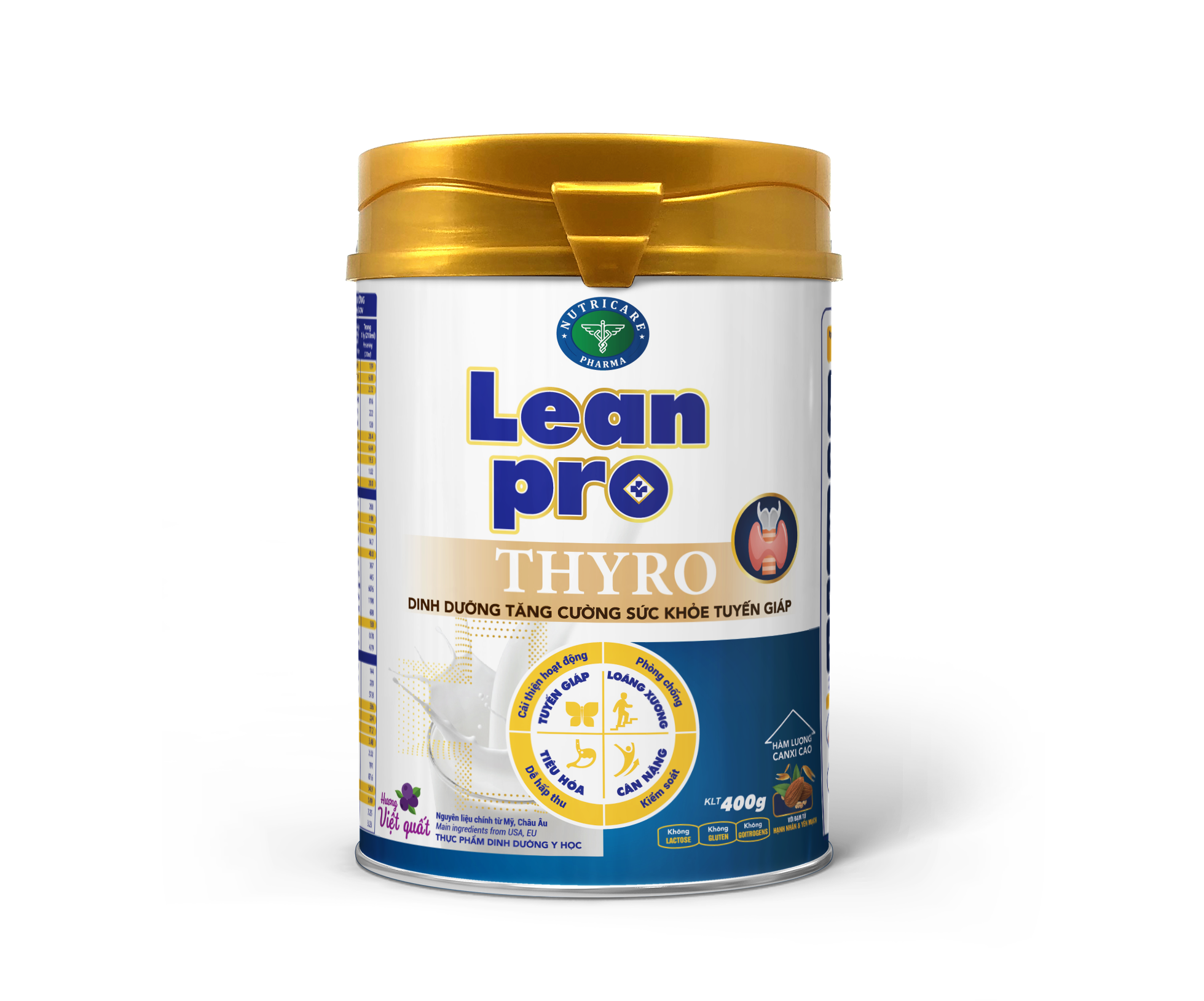 Sữa Nutricare Lean Pro Thyro 900g