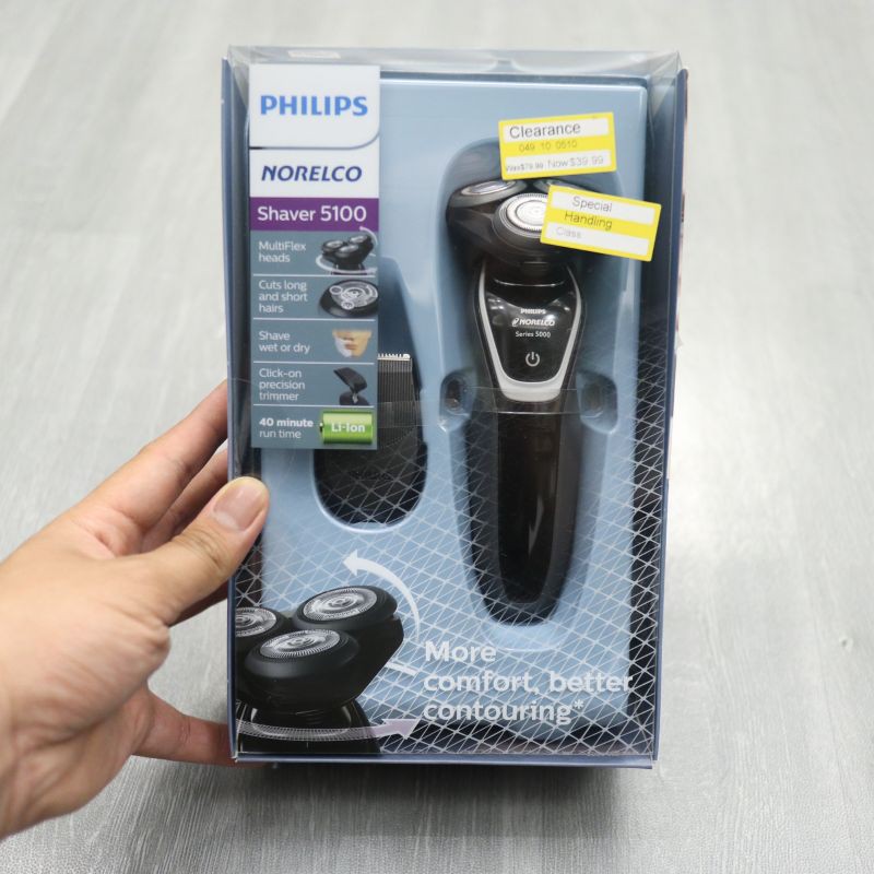 Máy cạo râu điện philips 5100 s5210/81 ướt và khô cao cấp