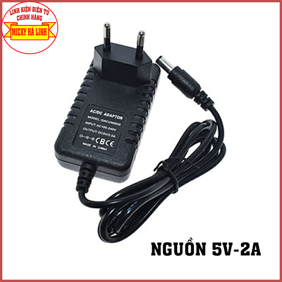 Adapter Nguồn 5V 2A chân lớn dùng cho TV BOX camera ip các thiết bị Wifi các thiết bị nguồn điện 5V