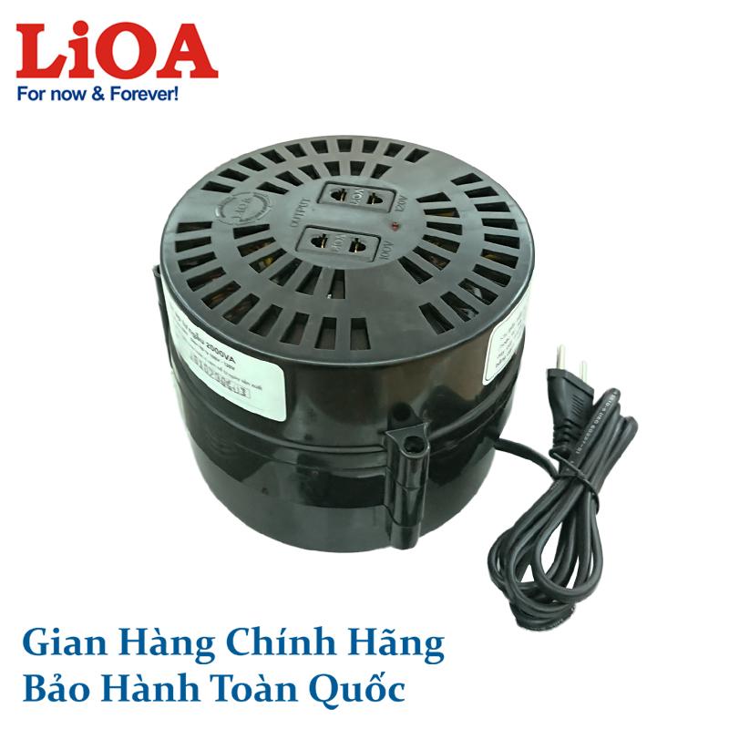 Biến áp đổi nguồn hạ áp 1 pha lioa dn020