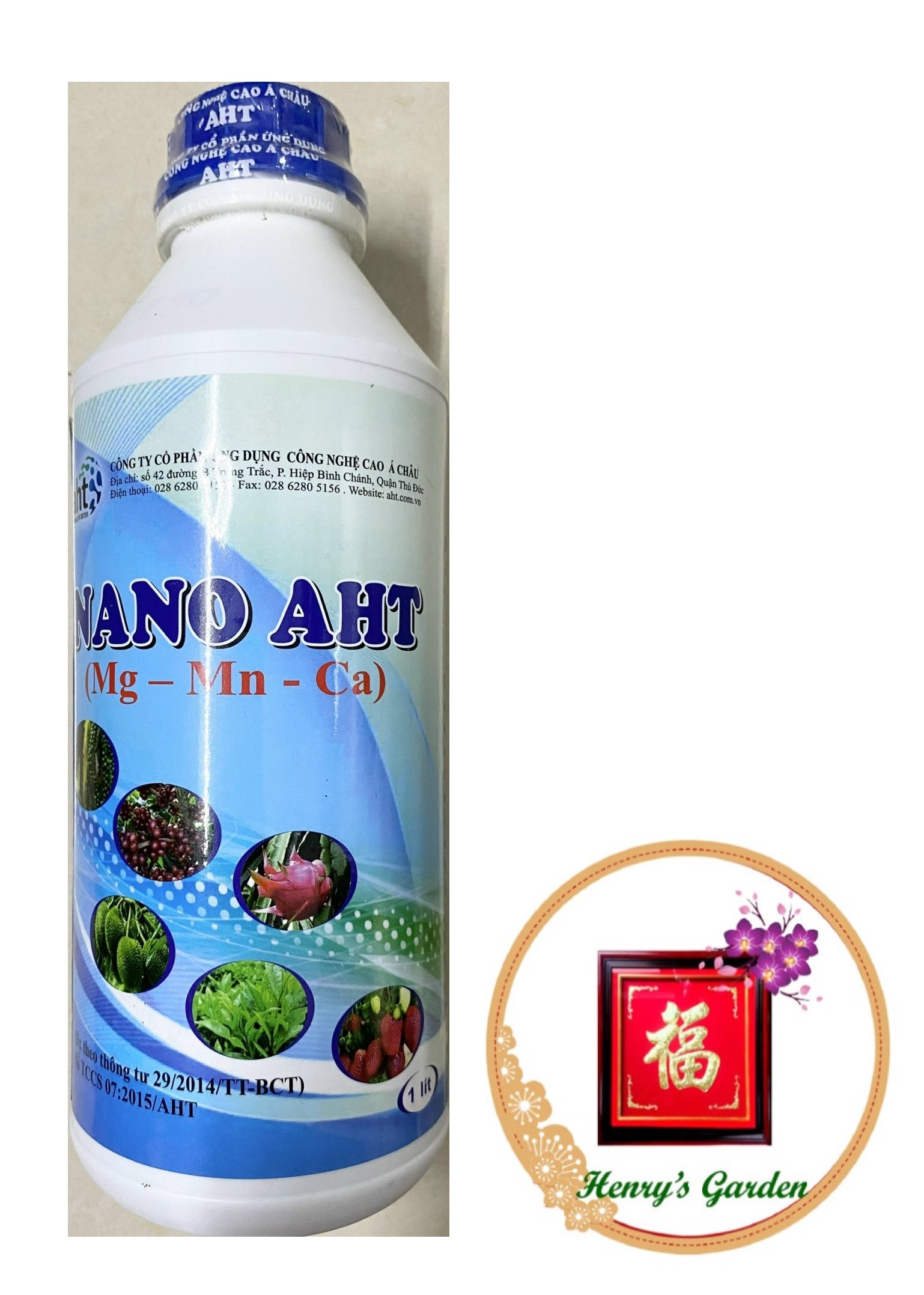 Phân Bón Nano AHT (Mg-Mn-Ca) - #347A# 1 lít