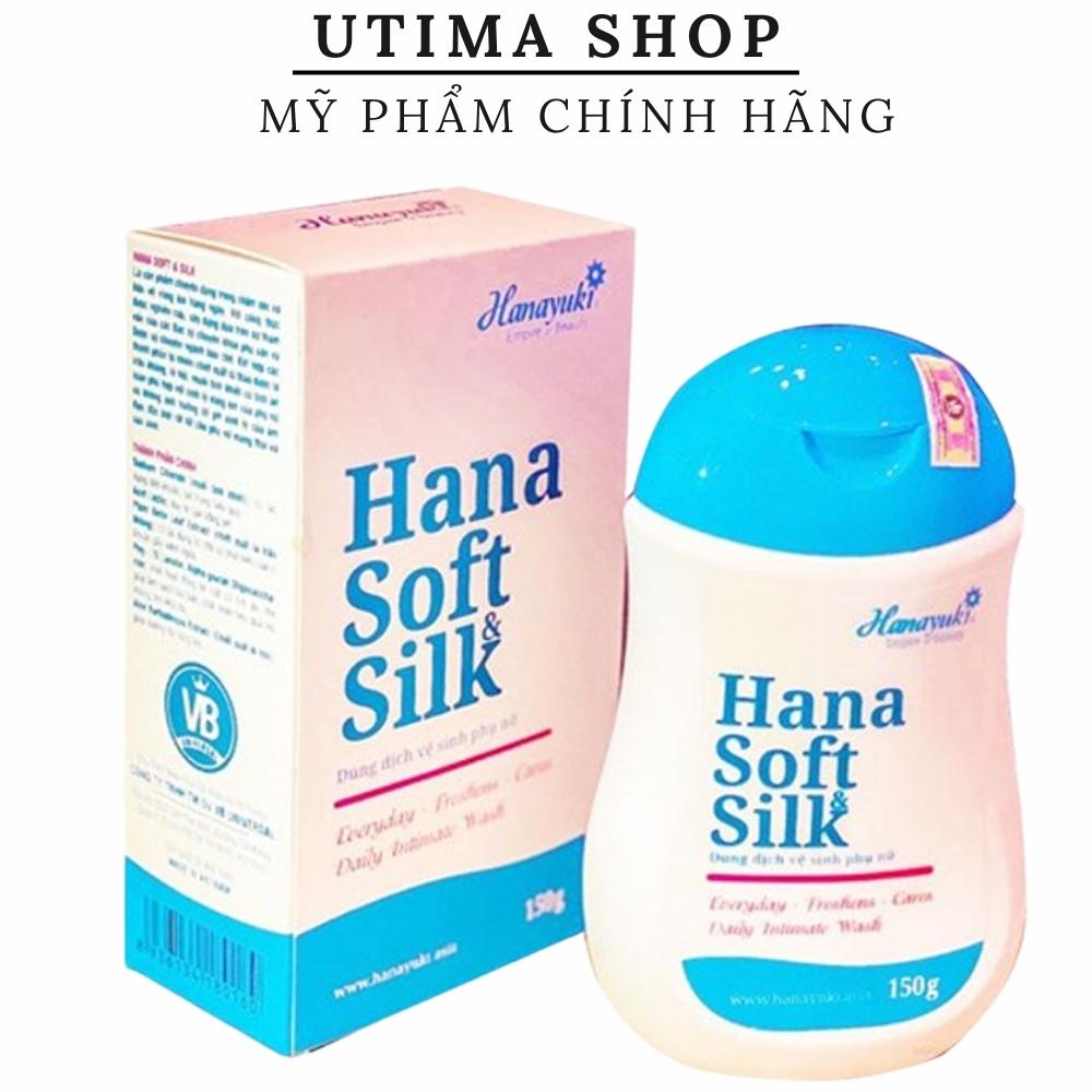 Dung dịch vệ sinh hana soft silk 150ml