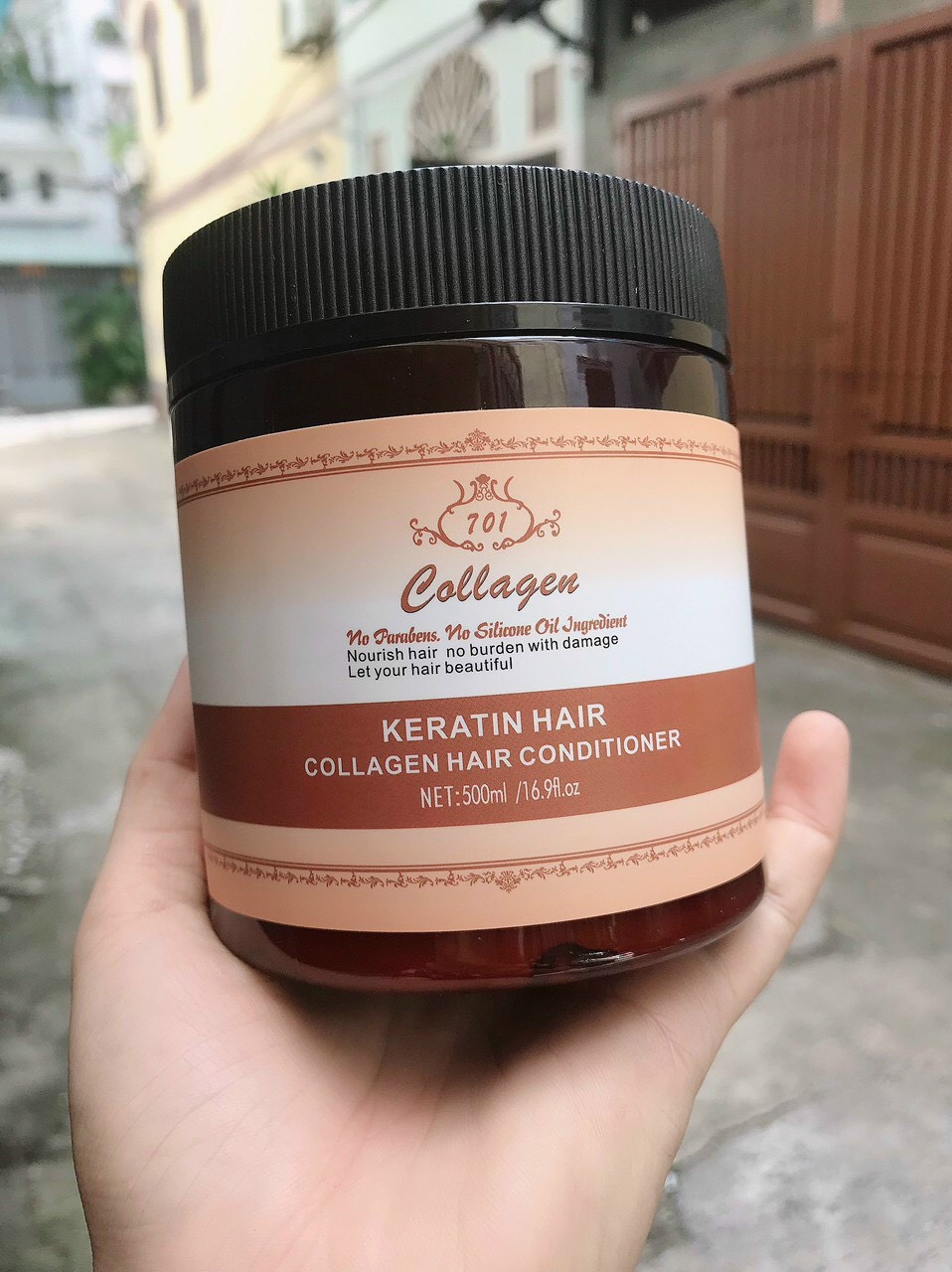 [HCM]dầu ủ tóc phục hồi collagen plus vit e 701