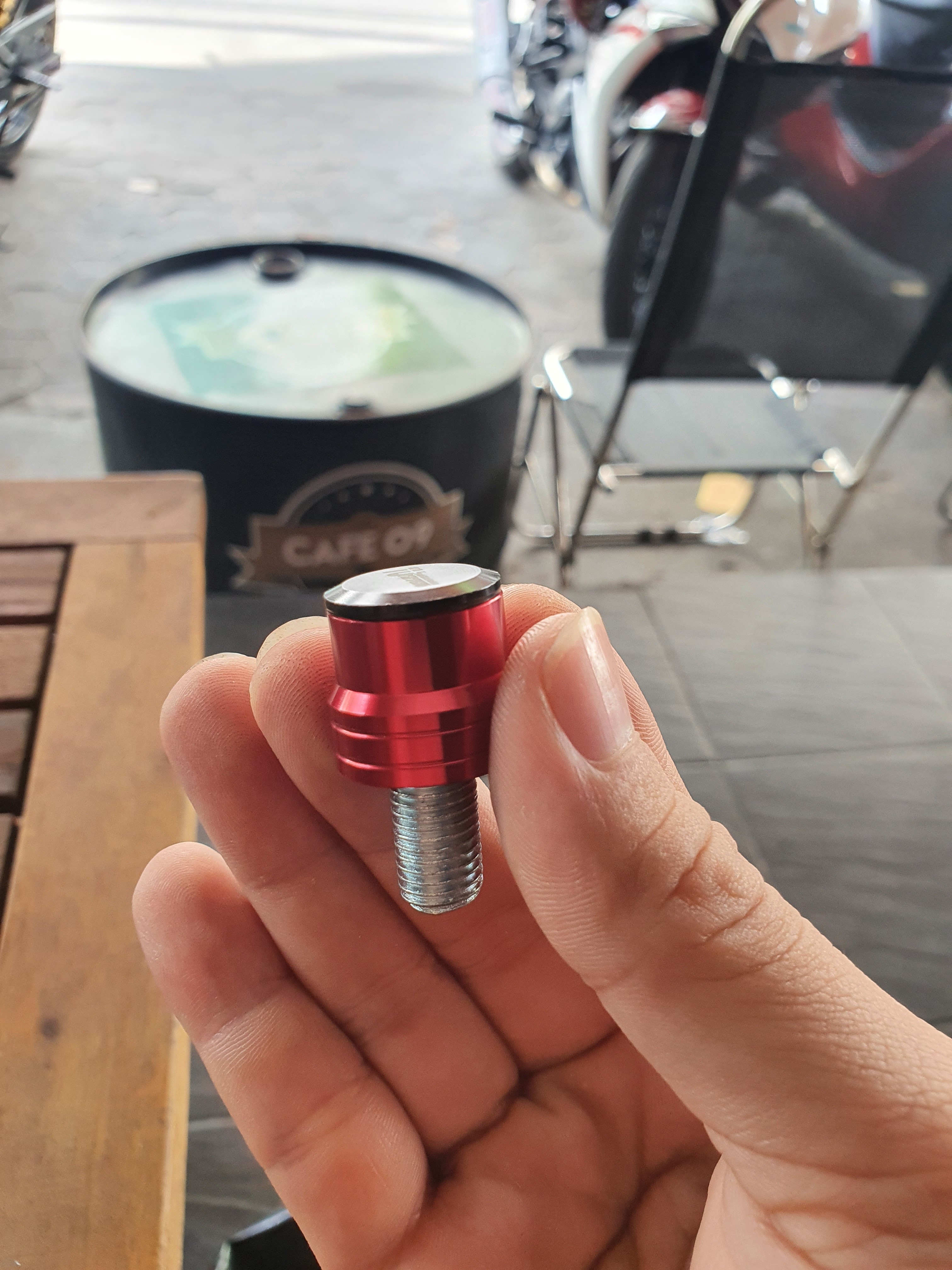 Ốc gắn chân gương nhôm CNC , ốc chân kính chiếu hậu dùng cho dòng xe Honda, Suzuki , Yamaha Sản Phẩm Chất Lượng, Gian Hàng Uy Tín, Giá Cả Cực Tốt