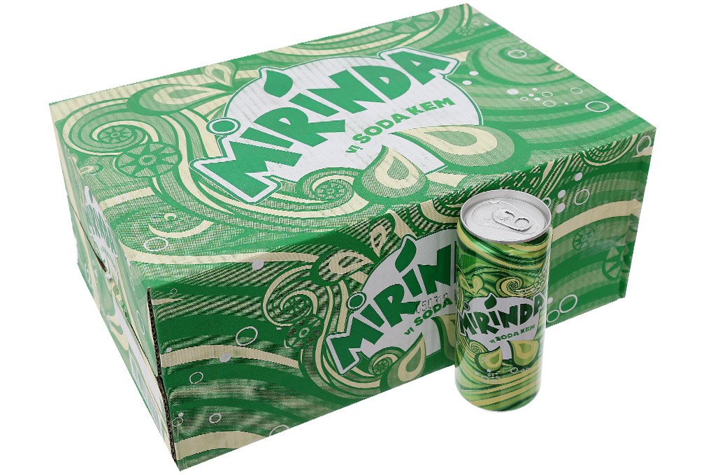 Mirinda kem Thái Lan thung 24lon 330ml