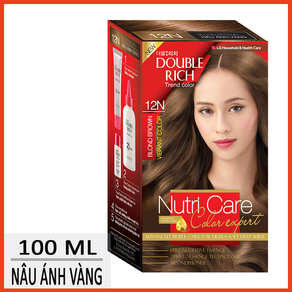 Nhuộm tóc Double Rich 12N Blond Brown