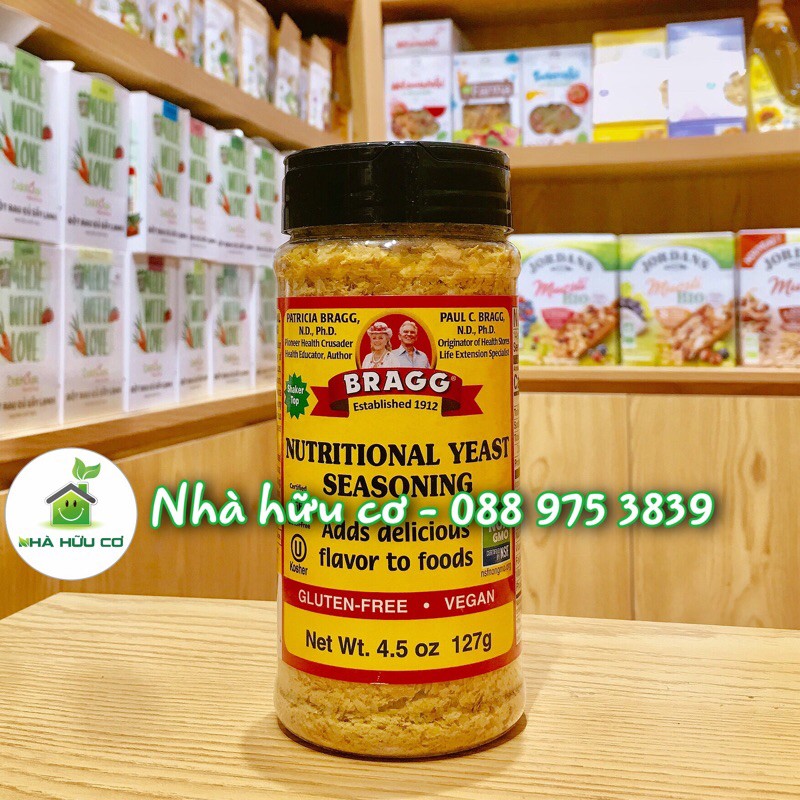 Nấm men dinh dưỡng Bragg Nutritional Yeast Seasoning/127 gr