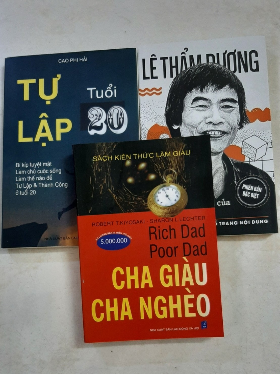 COMBO 3 CUỐN TỰ LẬP TUỔI 20, CẢM XÚC LÀ KẺ THÙ SỐ 1 THÀNH CÔNG, CHA GIÀU CHA NGHÈO