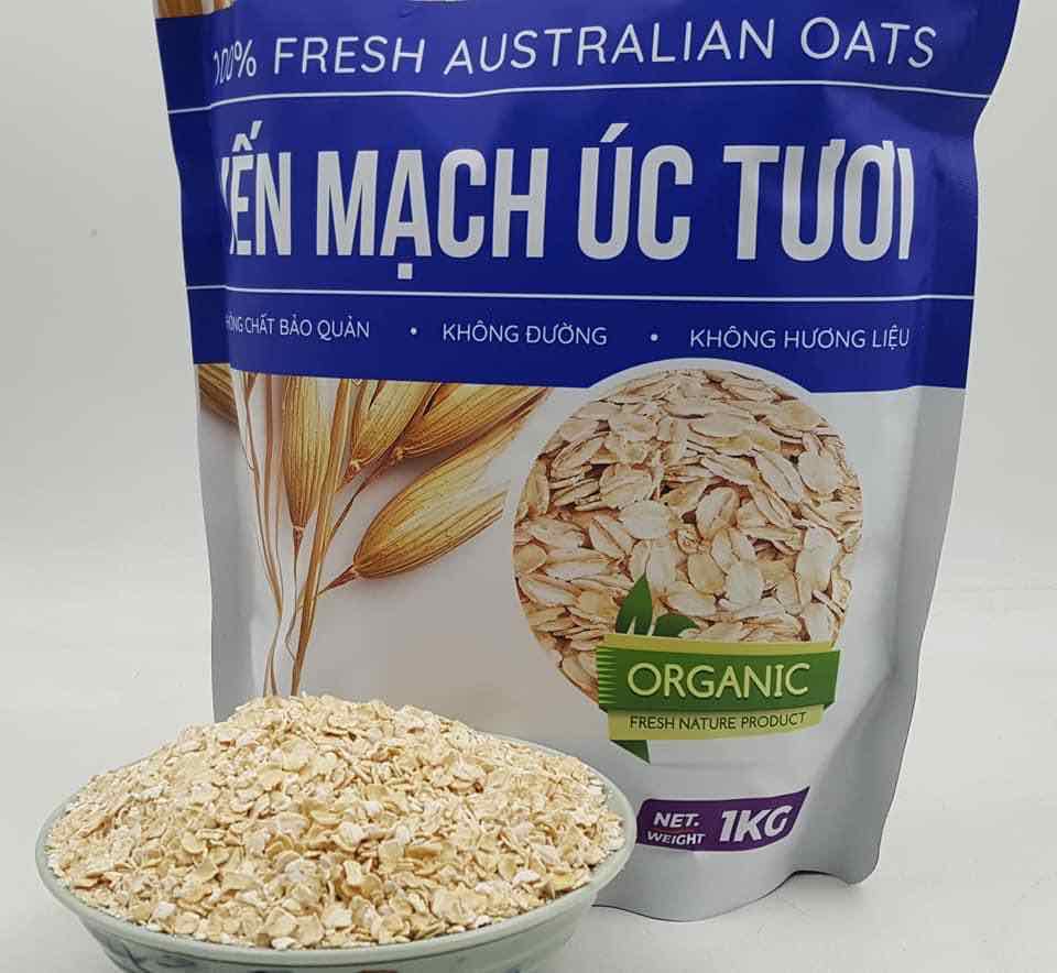 1kg yến mạch úc tươi DSA nhập khẩu từ úc giúp giảm cân hiệu quả - 1YM DSA