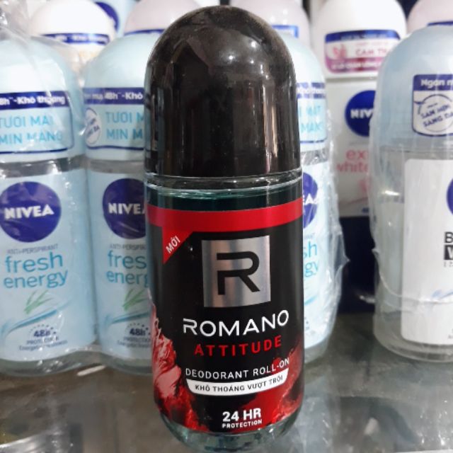 Lăn Khử Mùi Romano Attitude 50ml