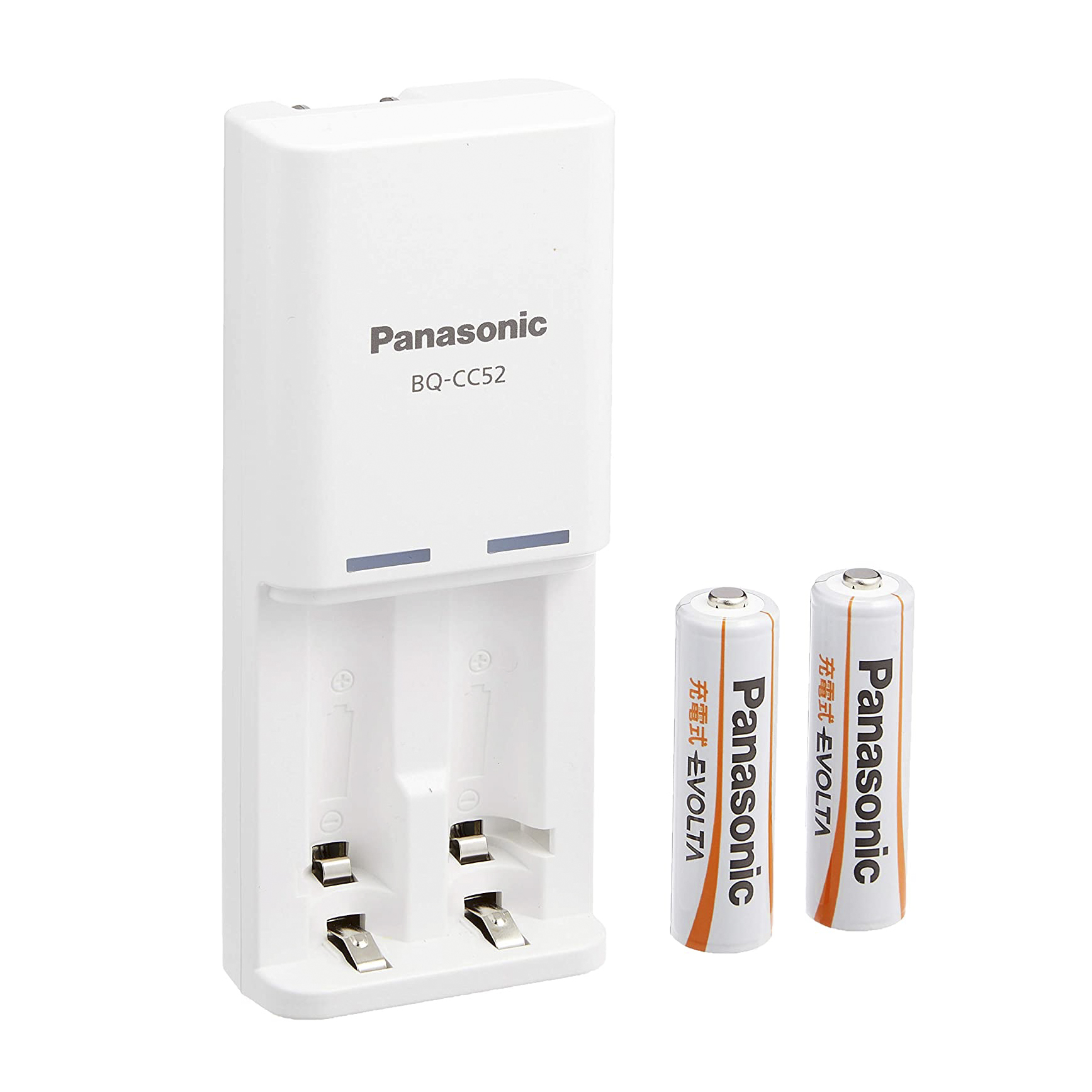 [Kèm Pin] Sạc pin đôi kèm 2 pin sạc Panasonic BQ-CC52 Nhật Bản , sạc cả Pin AA và AAA