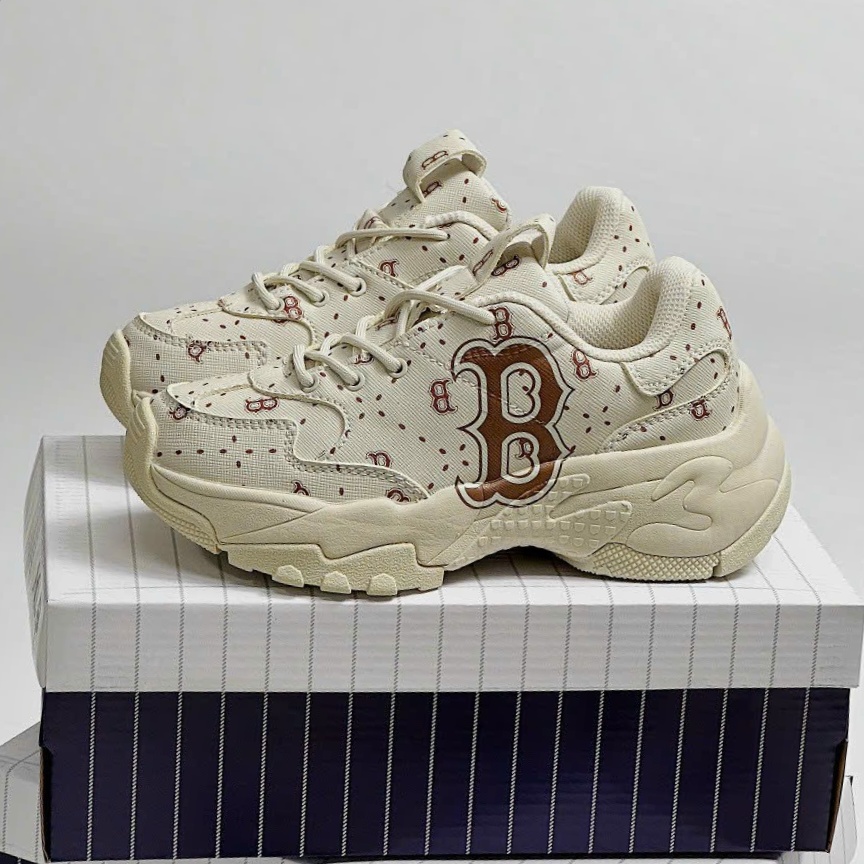 [TẶNG HỘP] Giày MLB hàng quốc Dodgers đen hàng đẹp