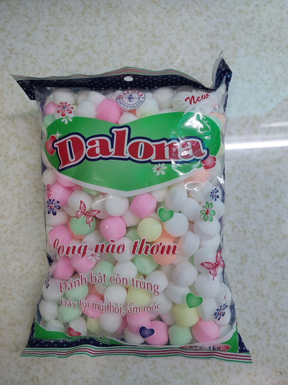  Gói băng phiến - Long não thơm Dalona 1 KG - đuổi gián chuột hiệu quả 
