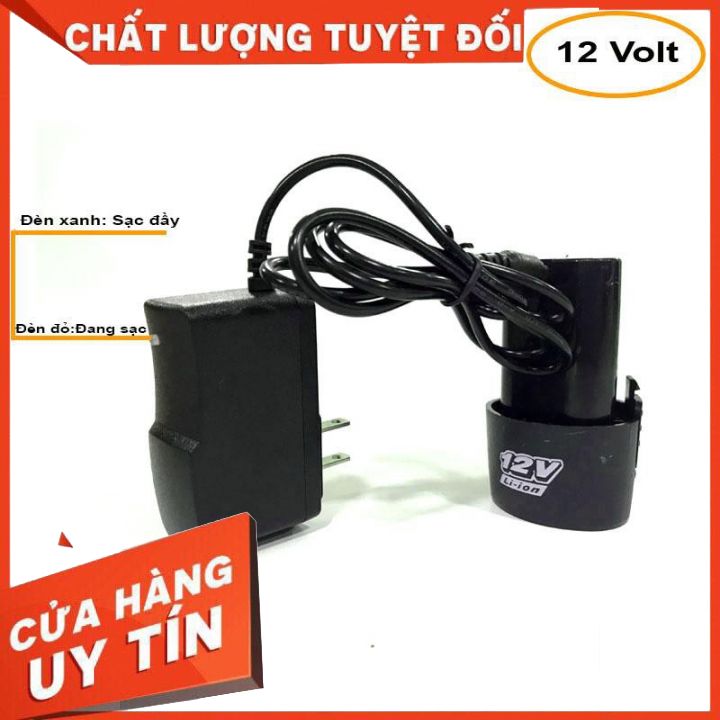 Sạc pin máy khoan pin 12v
