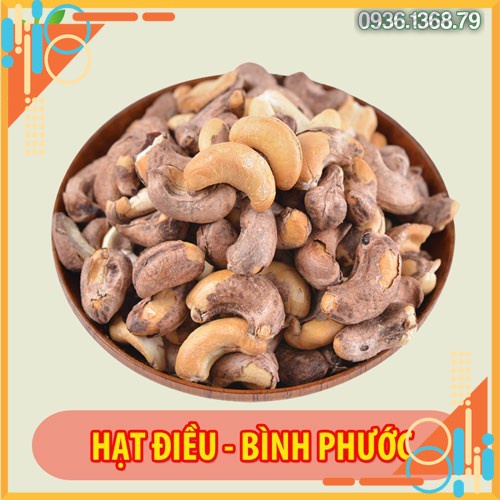 1KG HẠT ĐIỀU RANG MUỐI BÌNH PHƯỚC LOẠI VỠ