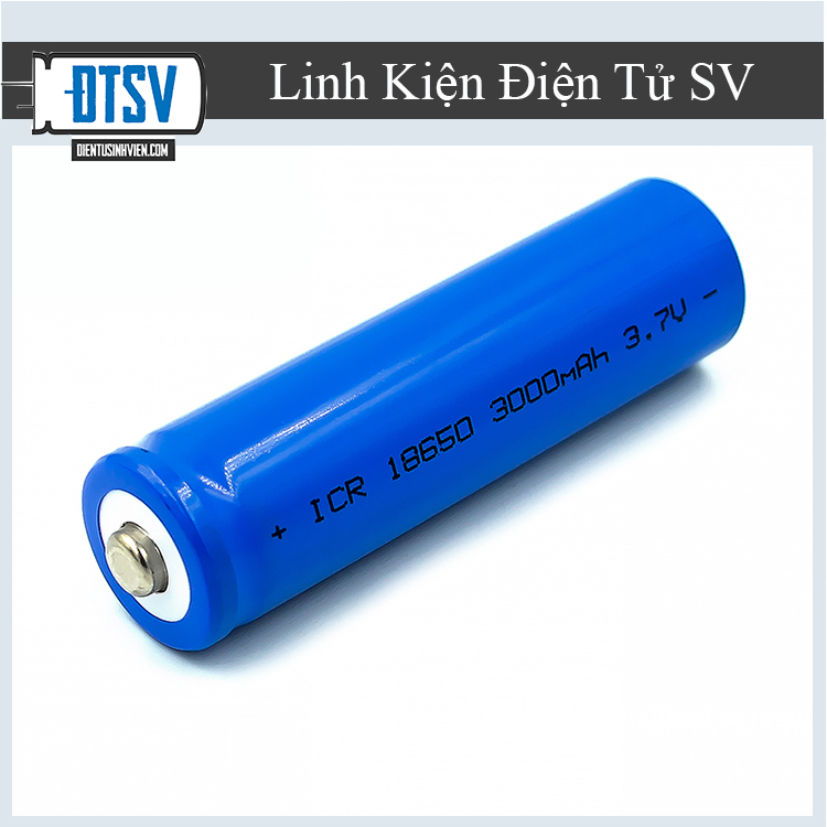 Pin 18650 dung lượng 3000mah- linhkiedientusv.vn