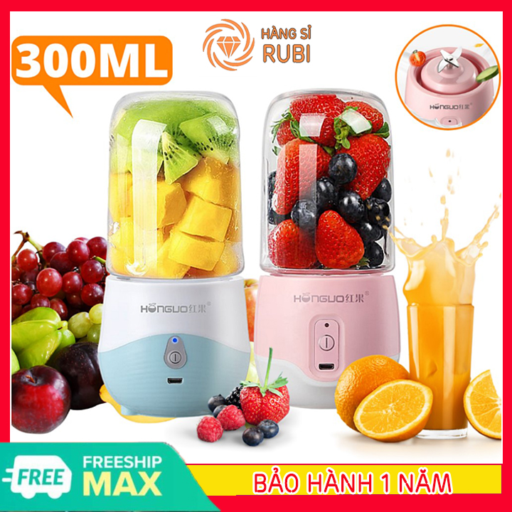 [GIẢM THÊM 8%] Máy Xay Sinh Tố Đa Năng, Máy Xay Sinh Tố Mini, Máy Xay Hoa Quả, Máy xay sinh tố cầm tay, Máy xay thịt cá đa năng