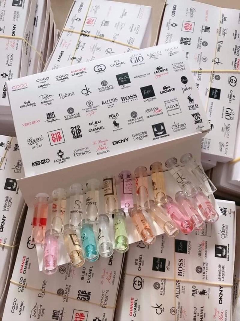 Sét 20 Chai Nước Hoa Mẫu Thử Cao Cấp Nước Hoa nước hoa mini - Mẫu Thử Nước Hoa - Mẫu Thử Nước Hoa Mini - Nước Hoa Nữ - Làm Đẹp - nhiều hương quyến rủ 5