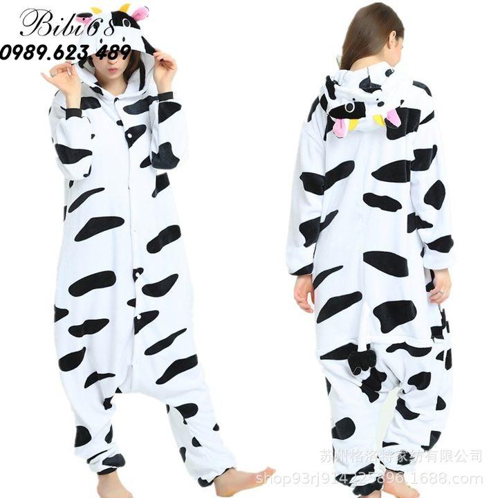 MÃ DECO30 GIẢM 25K Bộ Đồ thú Khủng Long xanh bò sữa liền thân lông mịn Pijama dành Cho Người Lớn và Trẻ Em kiểu dáng Động Vật Hoạt Hình Cosplay Đầy Đủ Các Mẫu Mã Kích Cỡ nhiều màu đón giáng sinh HOT độc và lạ Decoshop68 1907