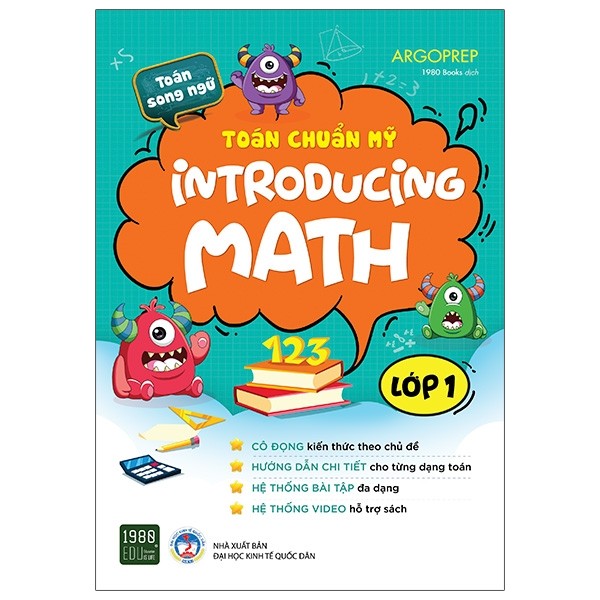 Toán chuẩn Mỹ - Introducing Math Lớp 1 - 1980 Books