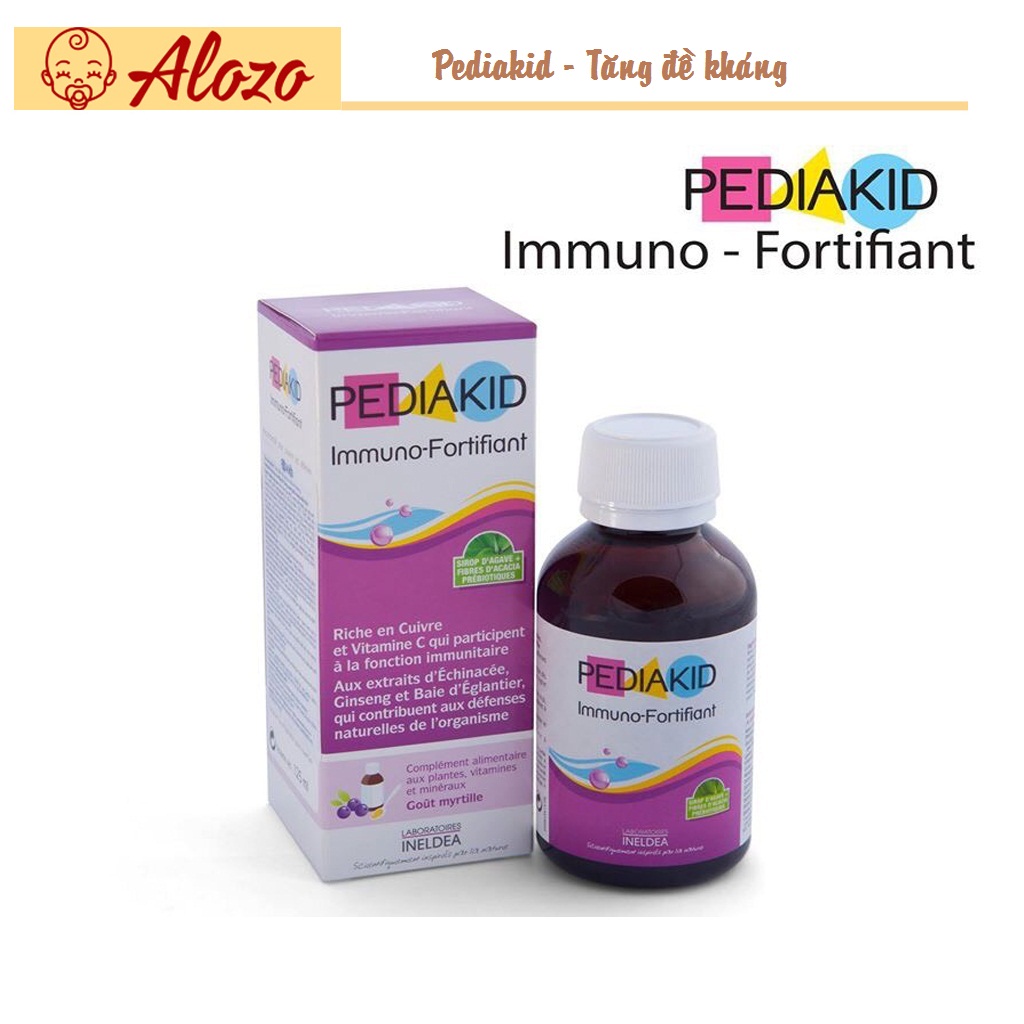 Pediakid Immuno Fort tăng cường sức đề kháng cho bé của Pháp