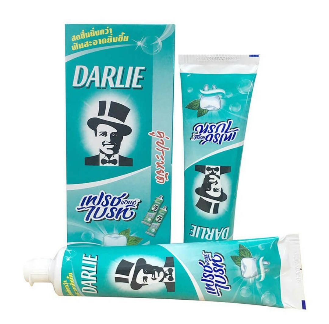 2 tuýp kem đánh răng darlie thái lan