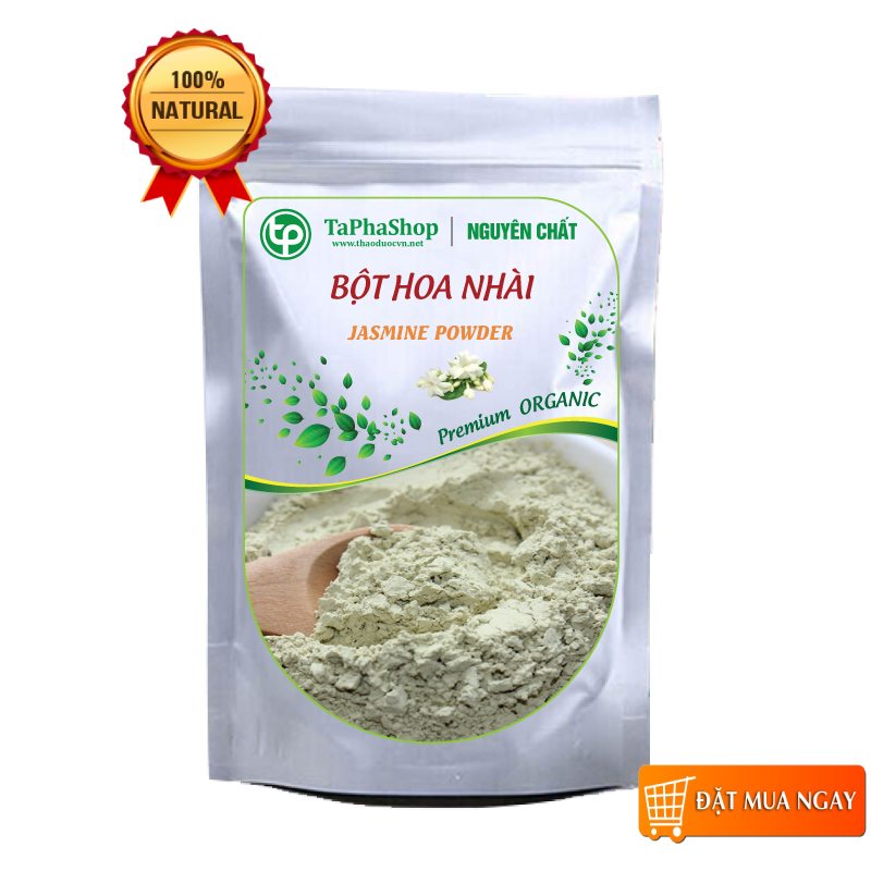 Bột hoa nhài nguyên chất 200g - tấn phát