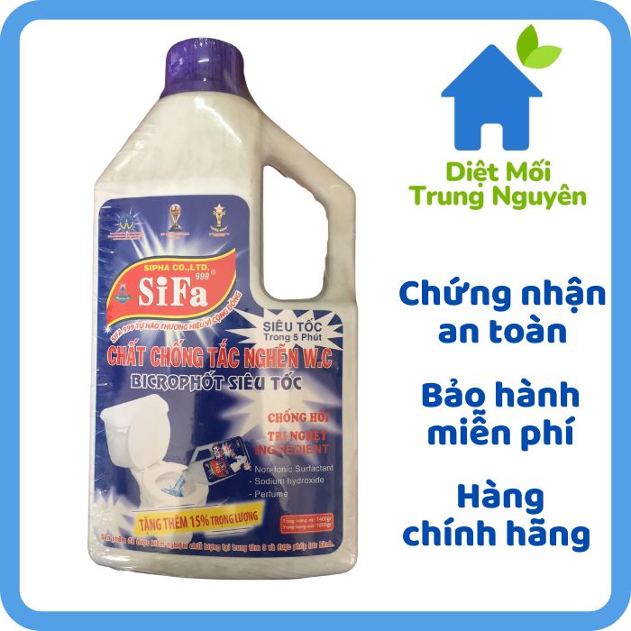 Chất Thông Cống SIFA Cực Mạnh – Thông nhanh, chống tắc nghẽn