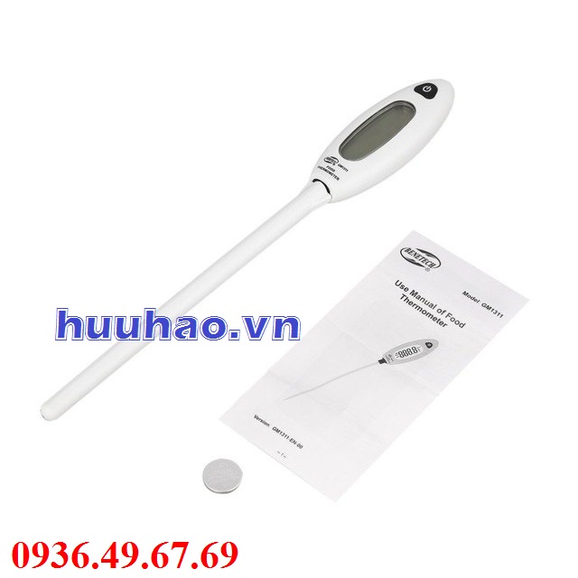 Nhiệt kế đo nhiệt độ thực phẩm, nước, sữa...GM1311