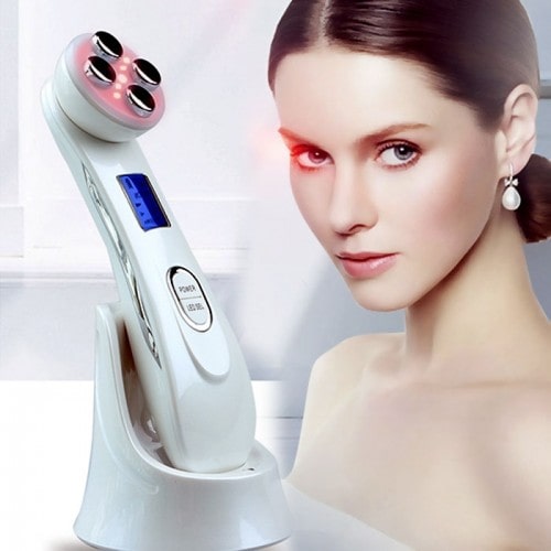 Máy massage mặt điện di RF chăm sóc đa chức năng 9902 - 3in1