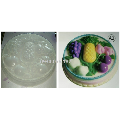 Khuôn làm rau câu ngũ quả 30cm
