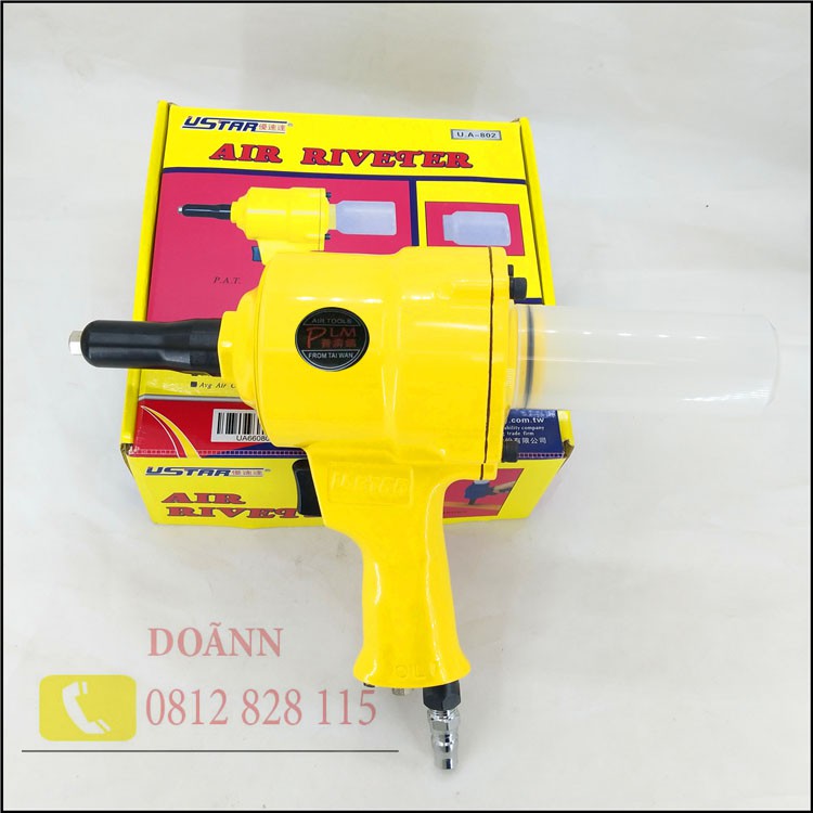 Súng bắn đinh tán rive bằng hơi thương hiệu PLM