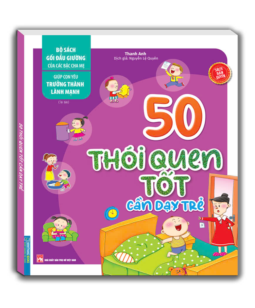 SÁCH - Bộ sách gối đầu giường của các bậc cha mẹ - 50 thói quen tốt cần dạy trẻ