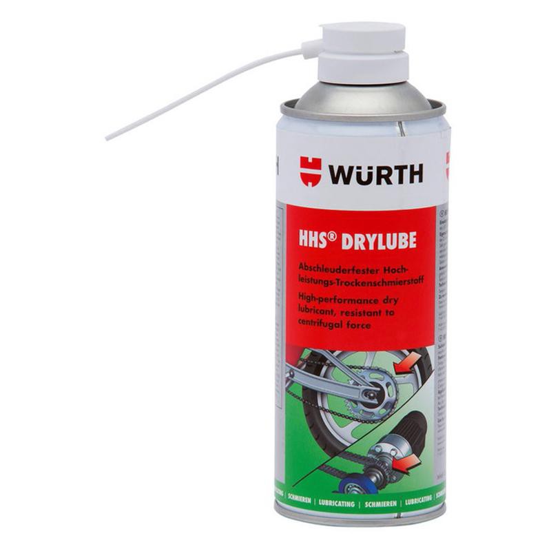 Chai xịt mỡ bò khô hhs drylube 400ml wurth