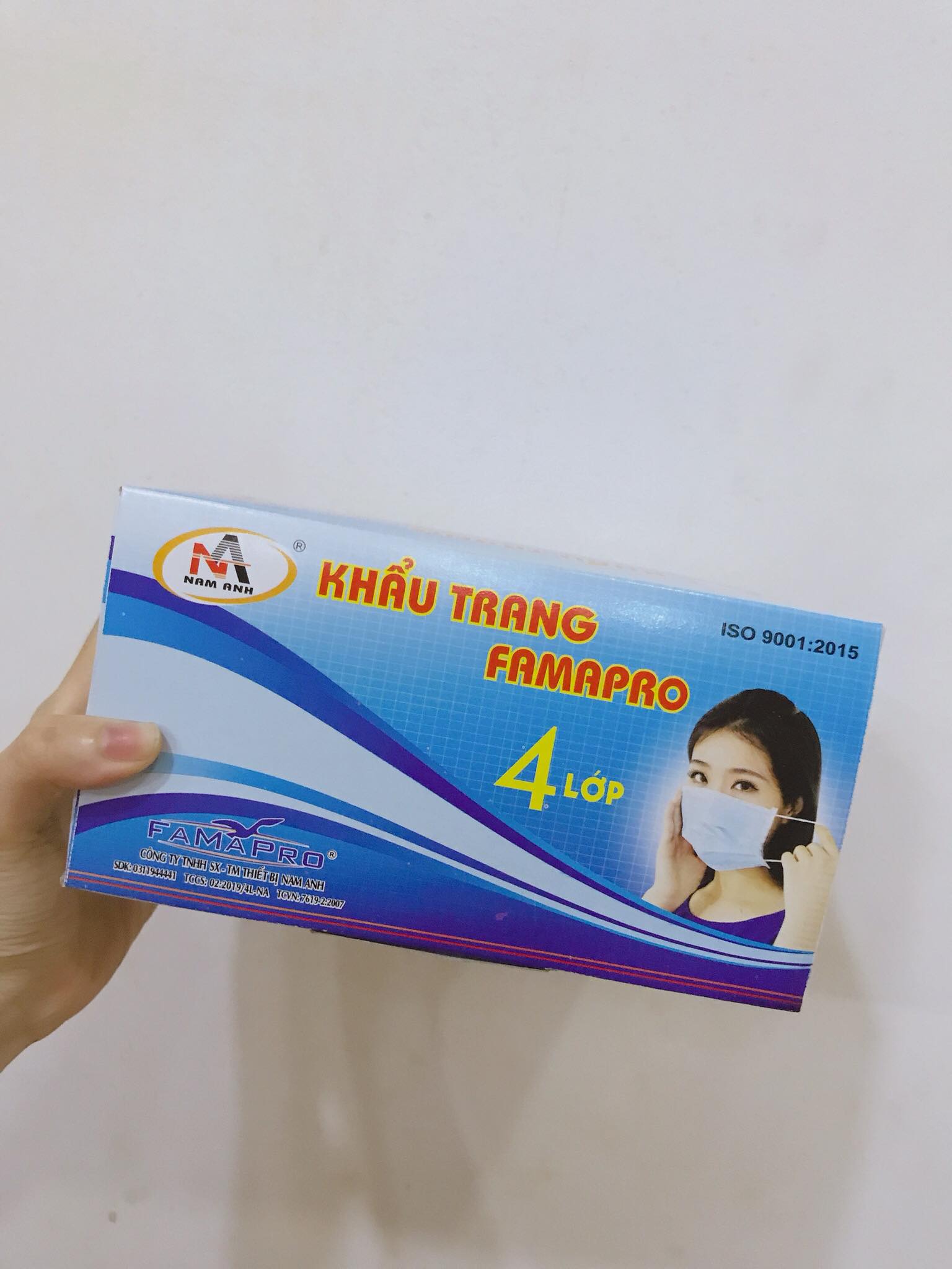 Khẩu trang 4 lớp famapro -