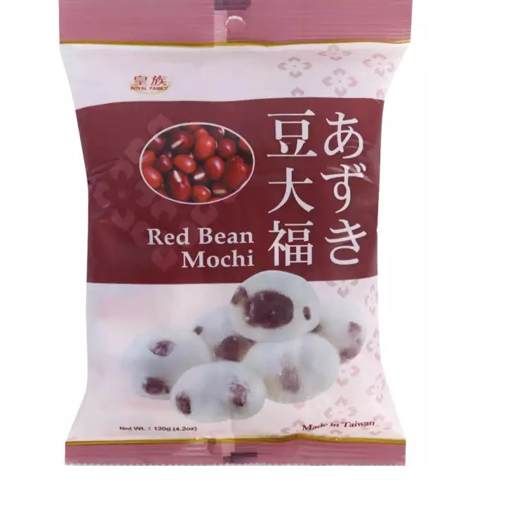 FLASH SALE Bánh mochi Đài Loan kem lạnh Royal Family dẻo ngon vị đậu đỏ ít