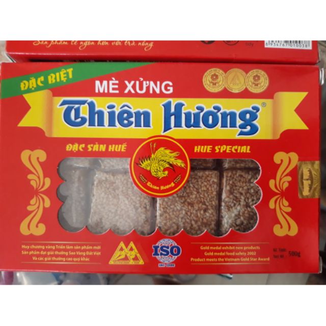 Mè xửng dẻo dạng hộp 500gr Thiên Hương chính hãng