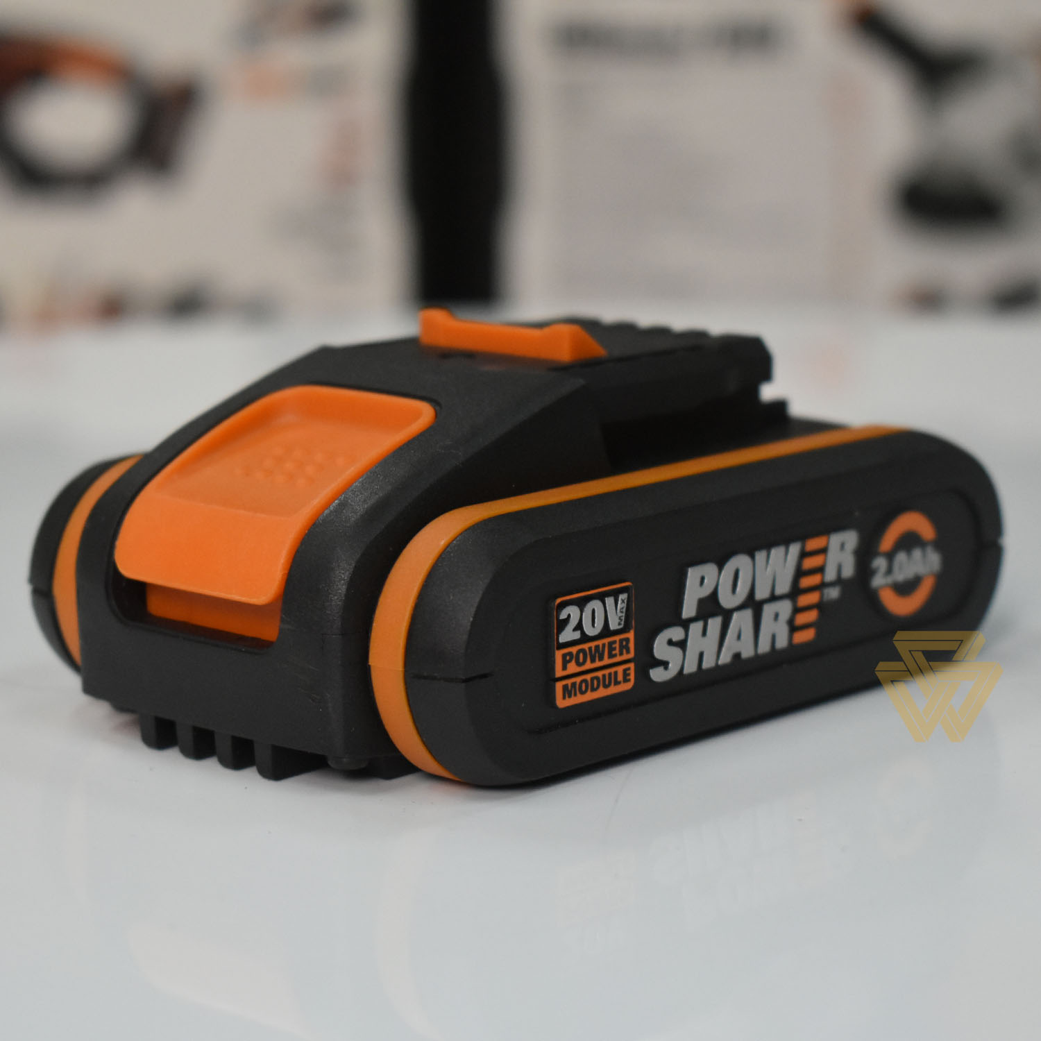 Pin lithium 20v 2.0ah worx orange wa3551.1