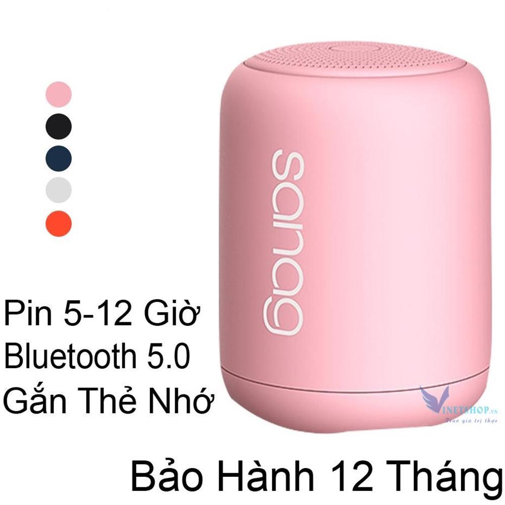 Loa bluetooth 5.0 sanag x6 - loa sanag nhỏ gọn tiện lợi, loa mini - chống nước - âm thanh cực chuẩn microphone hỗ trợ đàm thoại nghe nhạc 12h