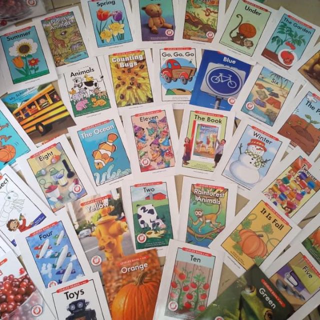 Bộ razkid level aa + chọn bộ 40 cuốn + file nghe + in offset + 1995.books