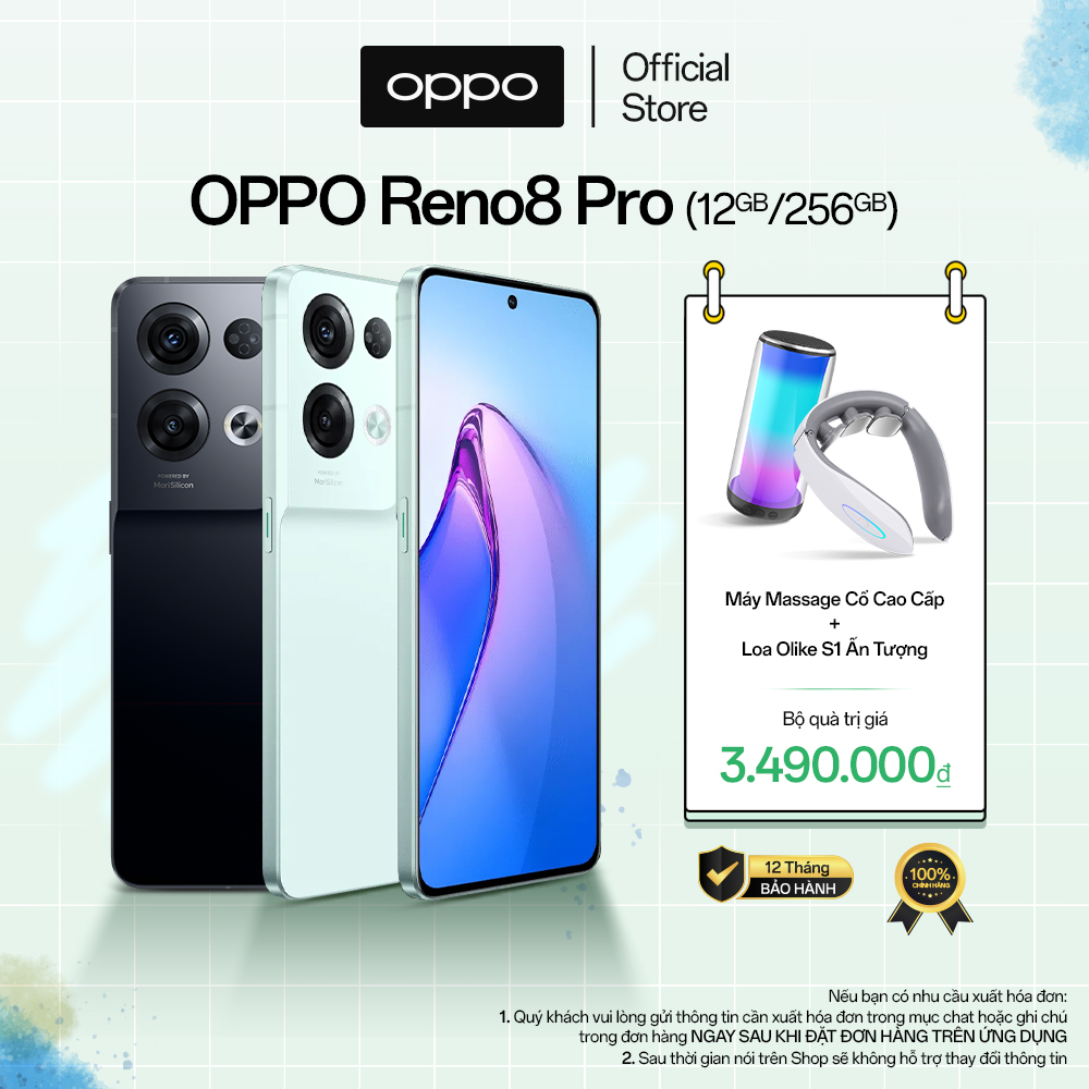 Điện thoại oppo reno8 pro - hàng chính hãng