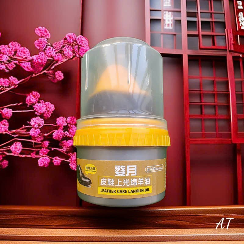 Xi đánh giày, sửa chữa các vết bong tróc- xi kem dưỡng làm bóng đồ da, tặng kèm mút