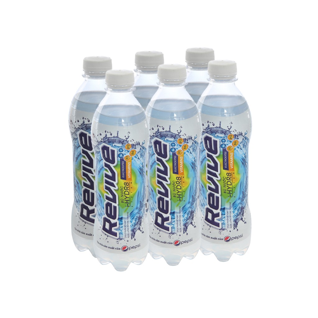 Lốc 6 Chai Nước Revive Trắng Bù Nước
