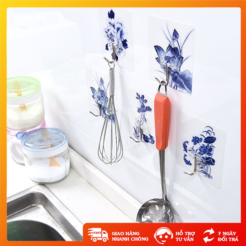 Móc dán tường họa tiết 3d độc đáo - gd1111