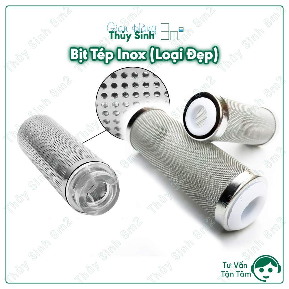 Bịt tép inox, bịt tép cnc, chặn rác, cá tép con hút vào lọc | 8m2